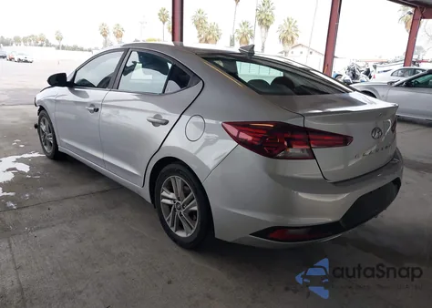 2019 Hyundai Elantra Sel z USA, uszkodzony, nr VIN KMHD84LF3KU855106